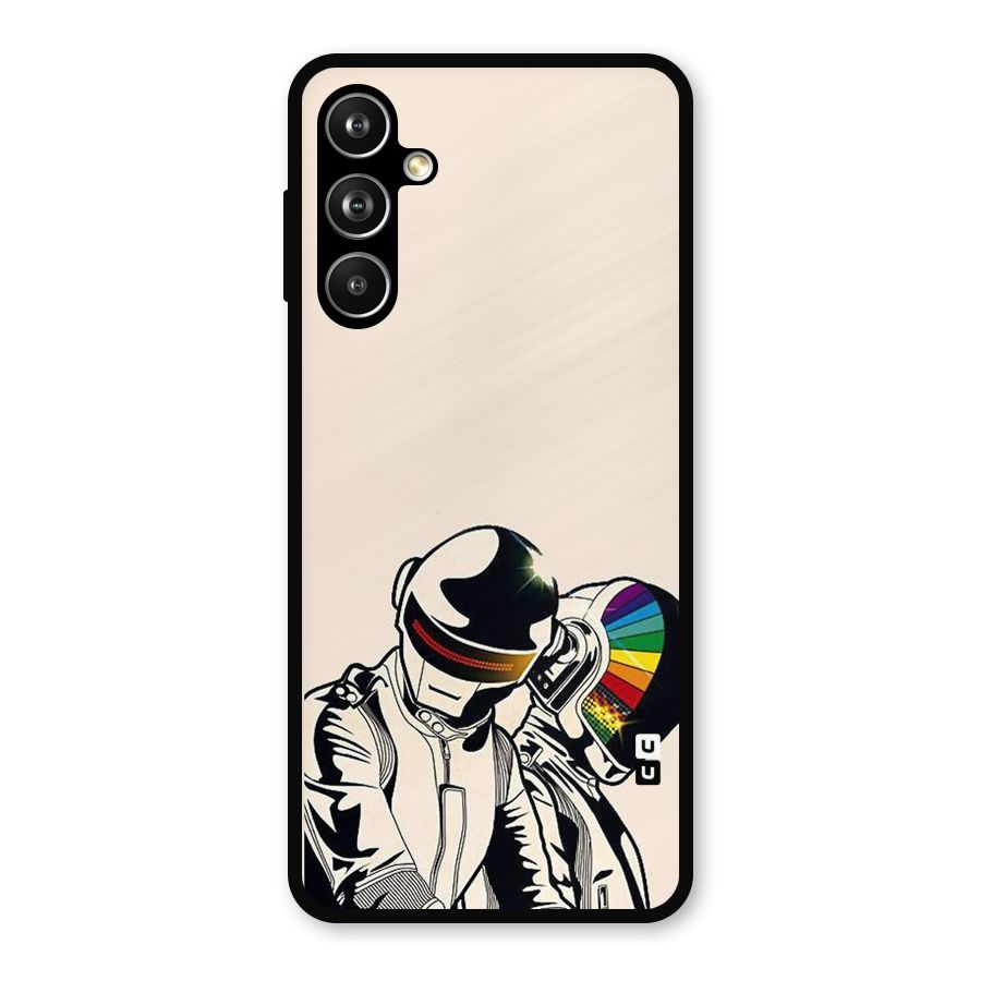 Rainbow Radio Metal Back Case for Samsung Galaxy M54