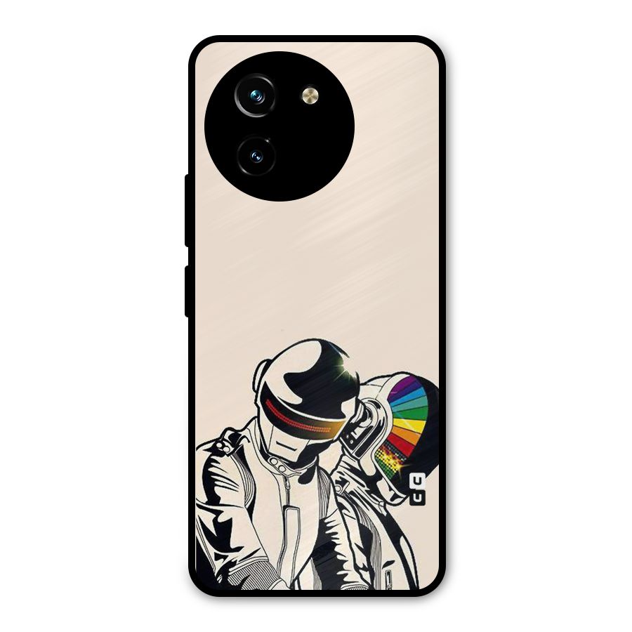 Rainbow Radio Metal Back Case for Vivo T3x