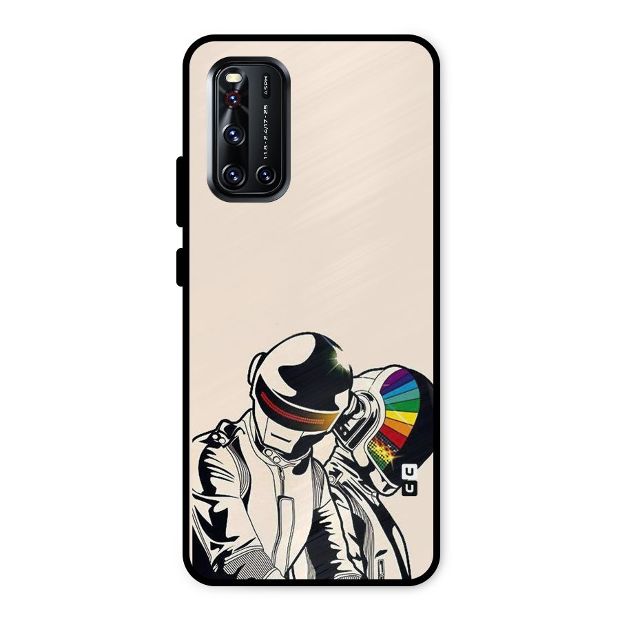 Rainbow Radio Metal Back Case for Vivo V19