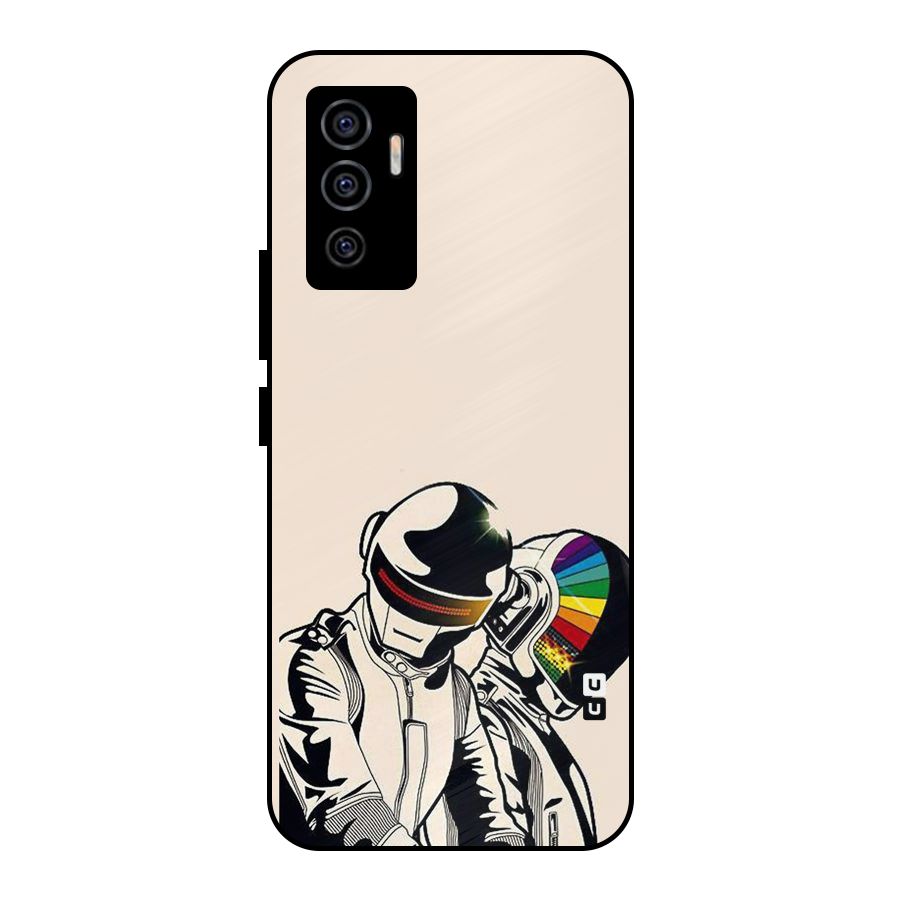 Rainbow Radio Metal Back Case for Vivo V23e