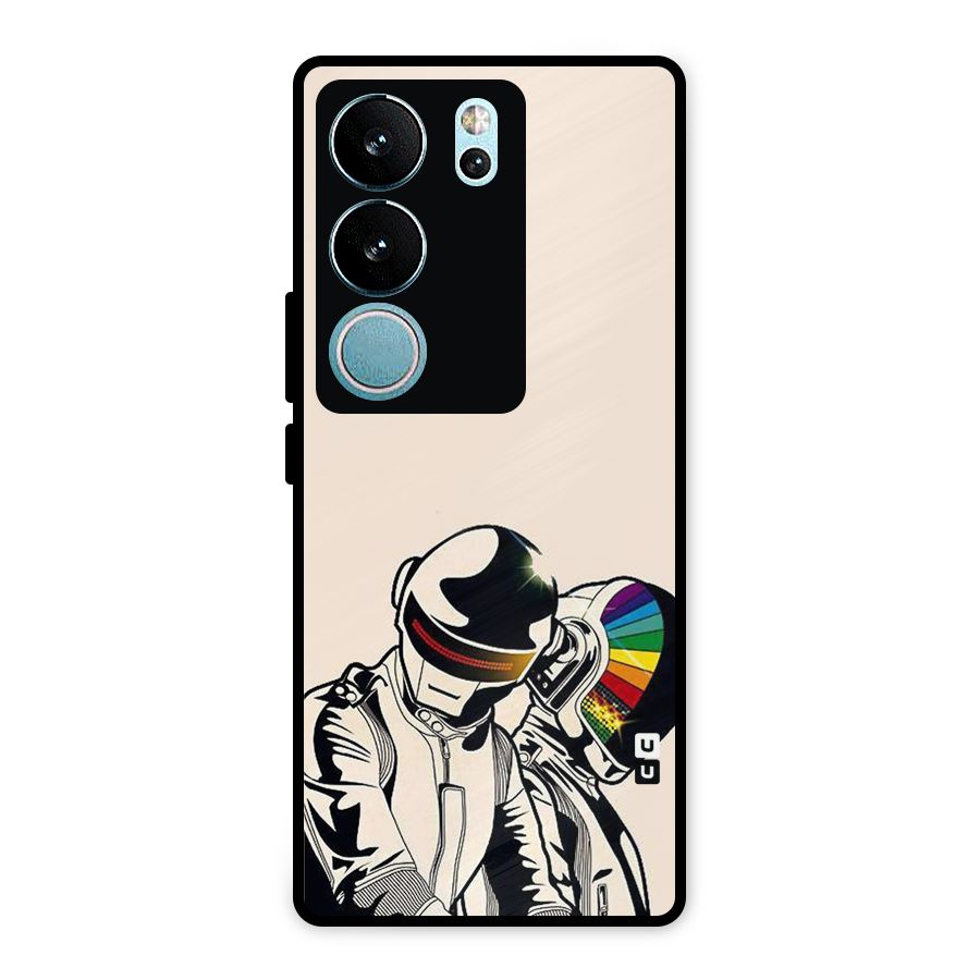 Rainbow Radio Metal Back Case for Vivo V29