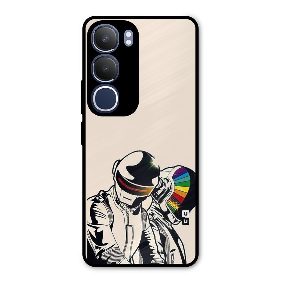 Rainbow Radio Metal Back Case for Vivo Y29