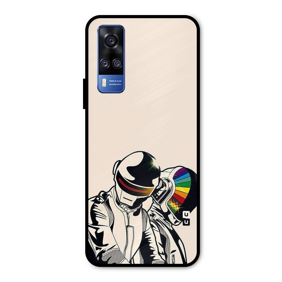 Rainbow Radio Metal Back Case for Vivo Y31