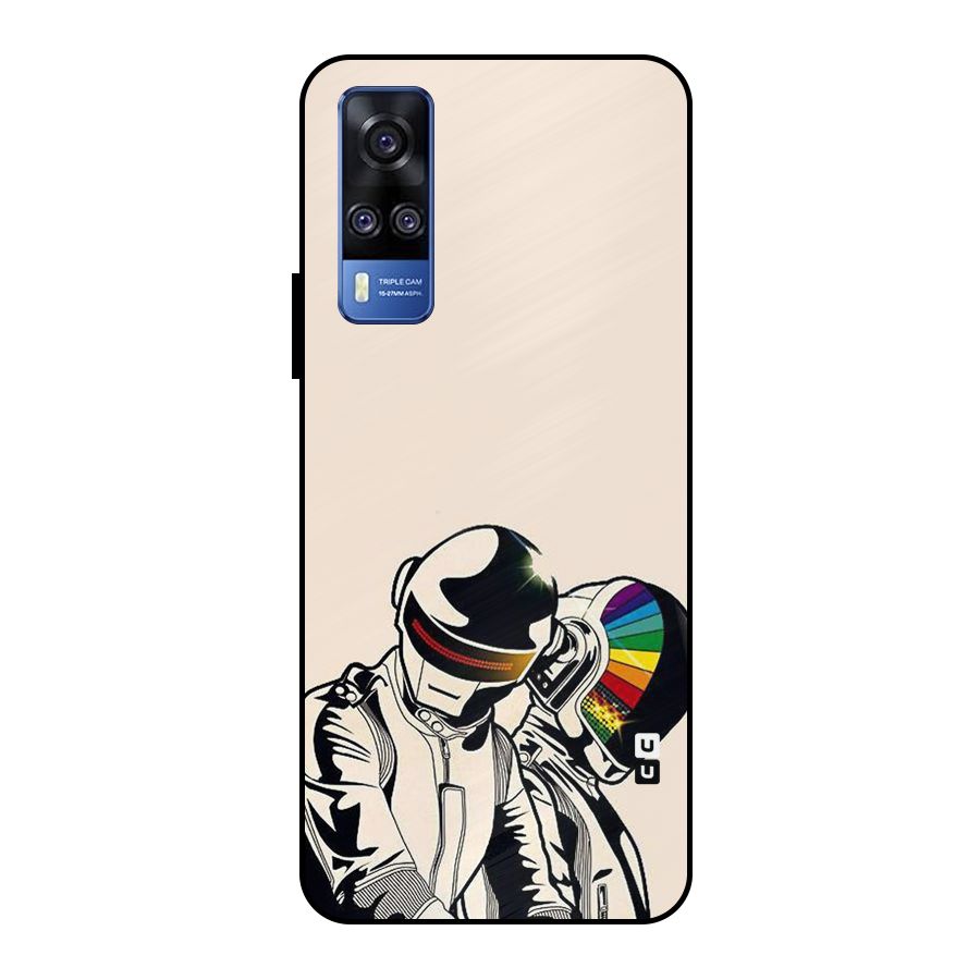 Rainbow Radio Metal Back Case for Vivo Y51