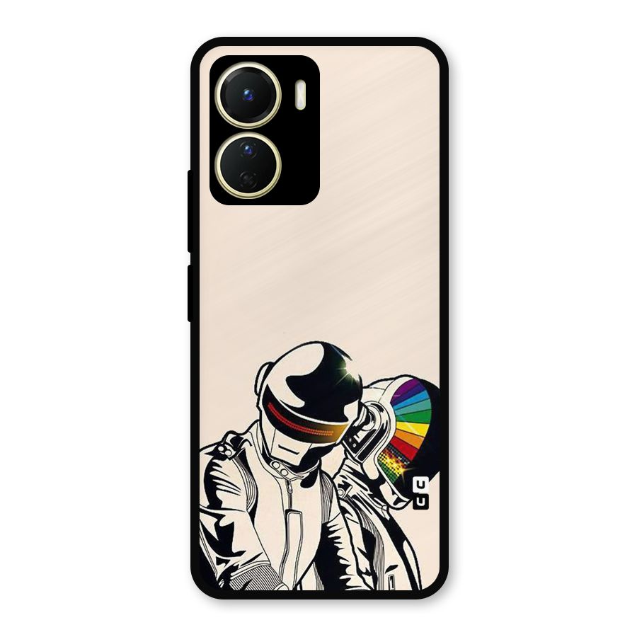 Rainbow Radio Metal Back Case for Vivo Y56