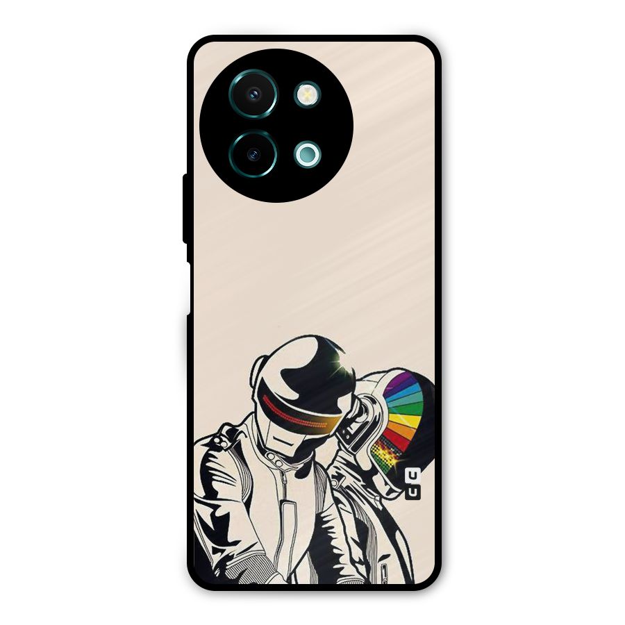 Rainbow Radio Metal Back Case for Vivo Y58