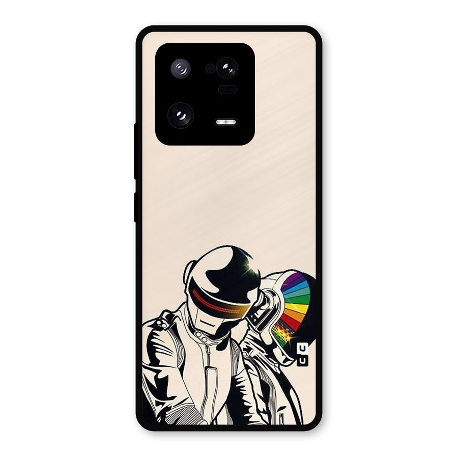 Rainbow Radio Metal Back Case for Xiaomi 13 Pro