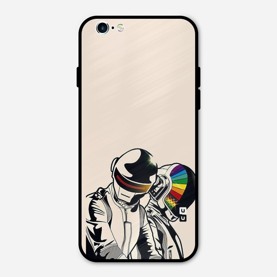 Rainbow Radio Metal Back Case for iPhone 6 6s