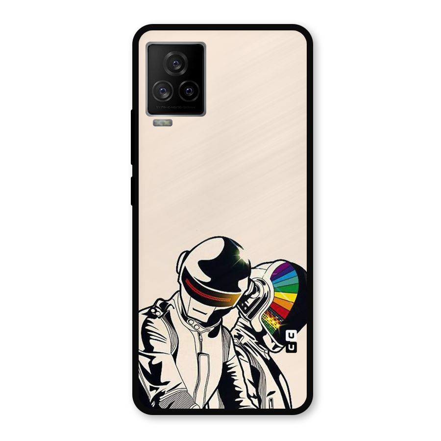 Rainbow Radio Metal Back Case for iQOO 7 Legend 5G