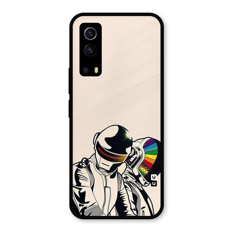 Rainbow Radio Metal Back Case for iQOO Z3