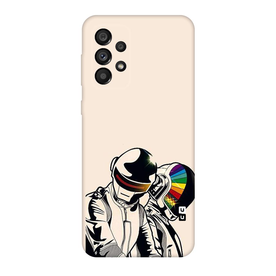 Rainbow Radio Original Polycarbonate Back Case for Galaxy A73 5G