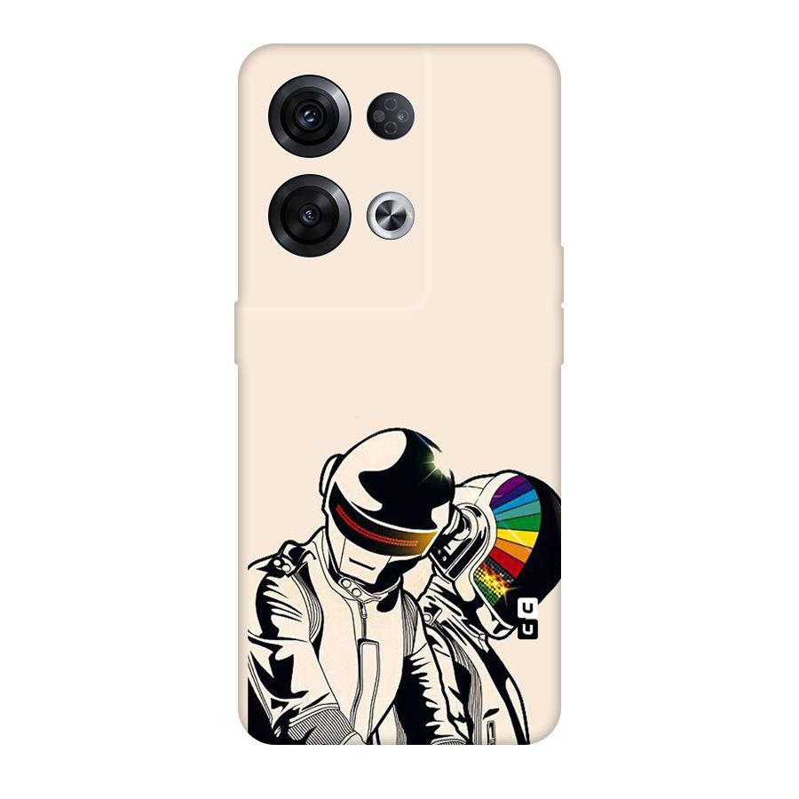 Rainbow Radio Original Polycarbonate Back Case for Oppo Reno8 Pro 5G