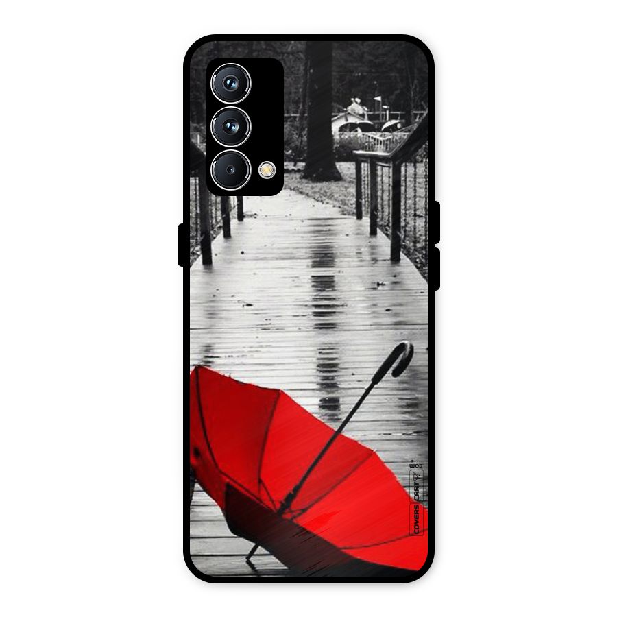 Rainy Red Umbrella Metal Back Case for Realme GT Master Edition