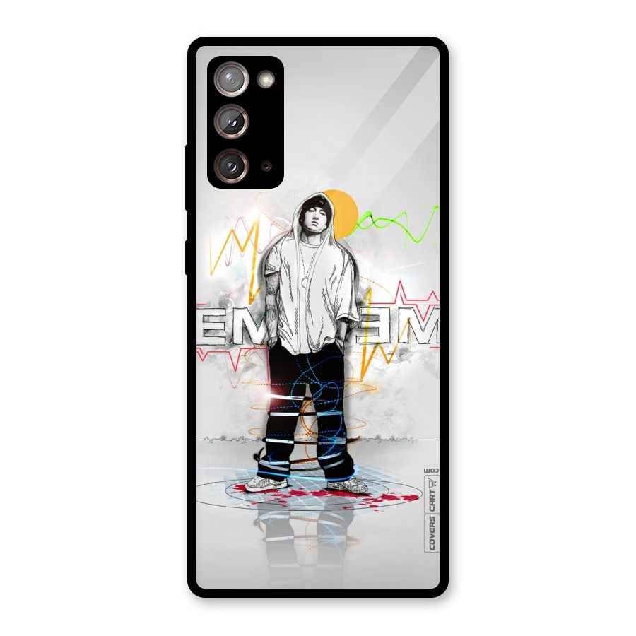 Rap King Eminem Glass Back Case for Galaxy Note 20
