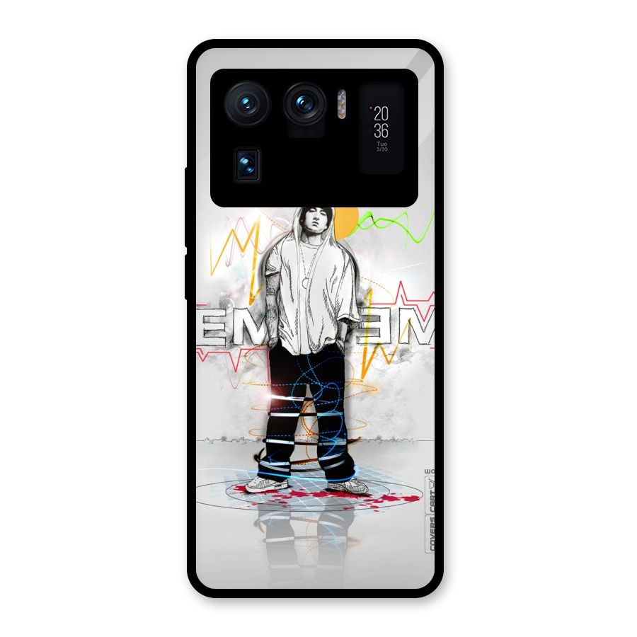 Rap King Eminem Glass Back Case for Mi 11 Ultra