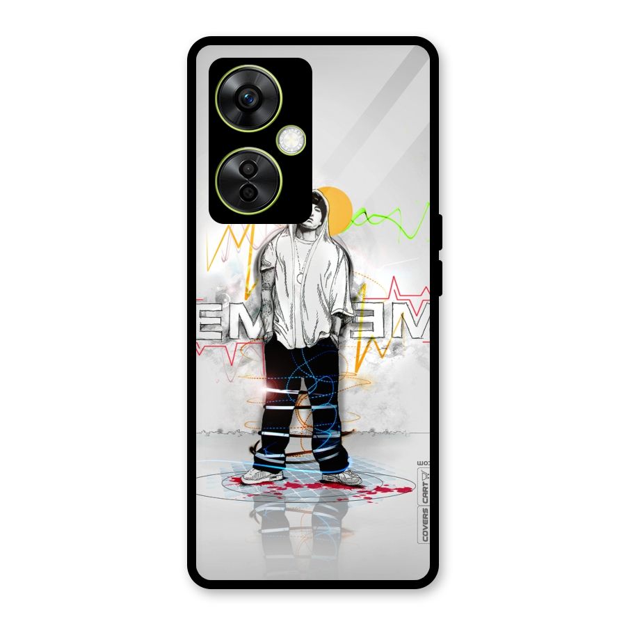 Rap King Eminem Glass Back Case for OnePlus Nord CE 3 Lite
