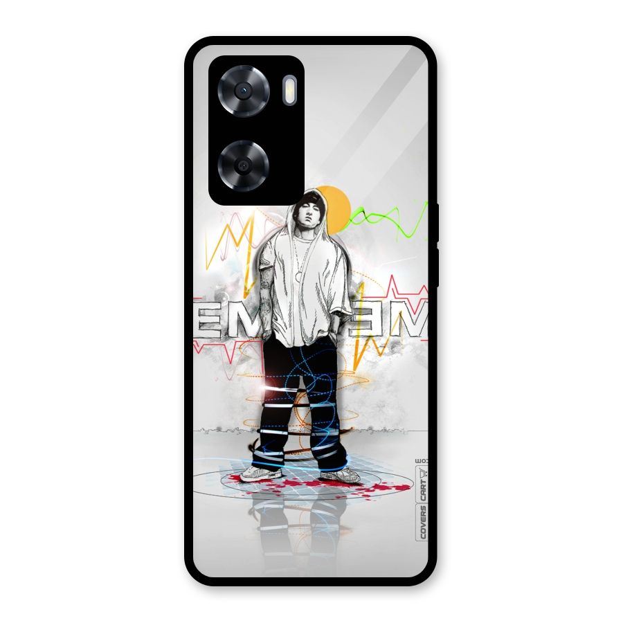 Rap King Eminem Glass Back Case for OnePlus Nord N20 SE