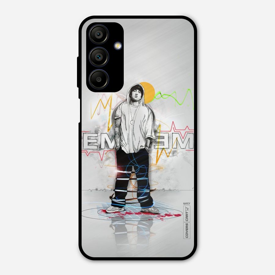 Rap King Eminem Metal Back Case for Galaxy A15 5G