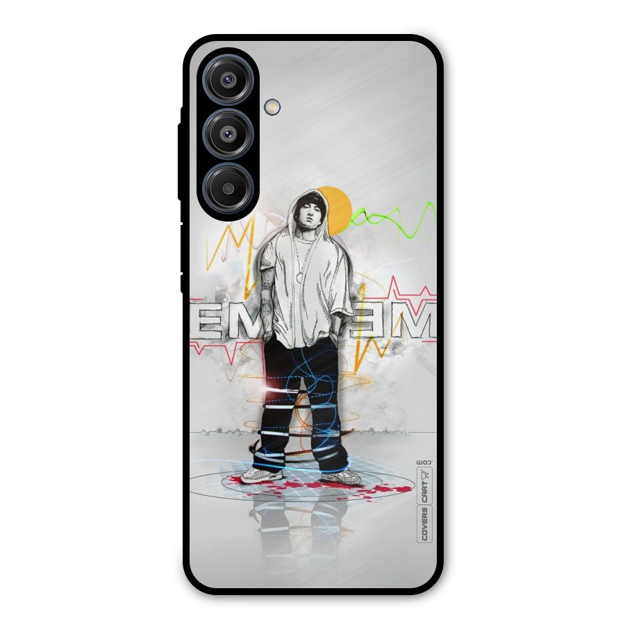 Rap King Eminem Metal Back Case for Galaxy A16 5G
