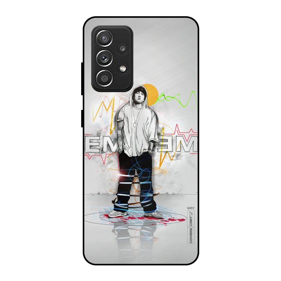 Rap King Eminem Metal Back Case for Galaxy A52s 5G