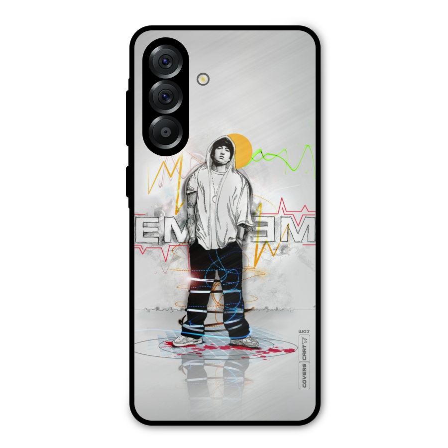 Rap King Eminem Metal Back Case for Galaxy A56