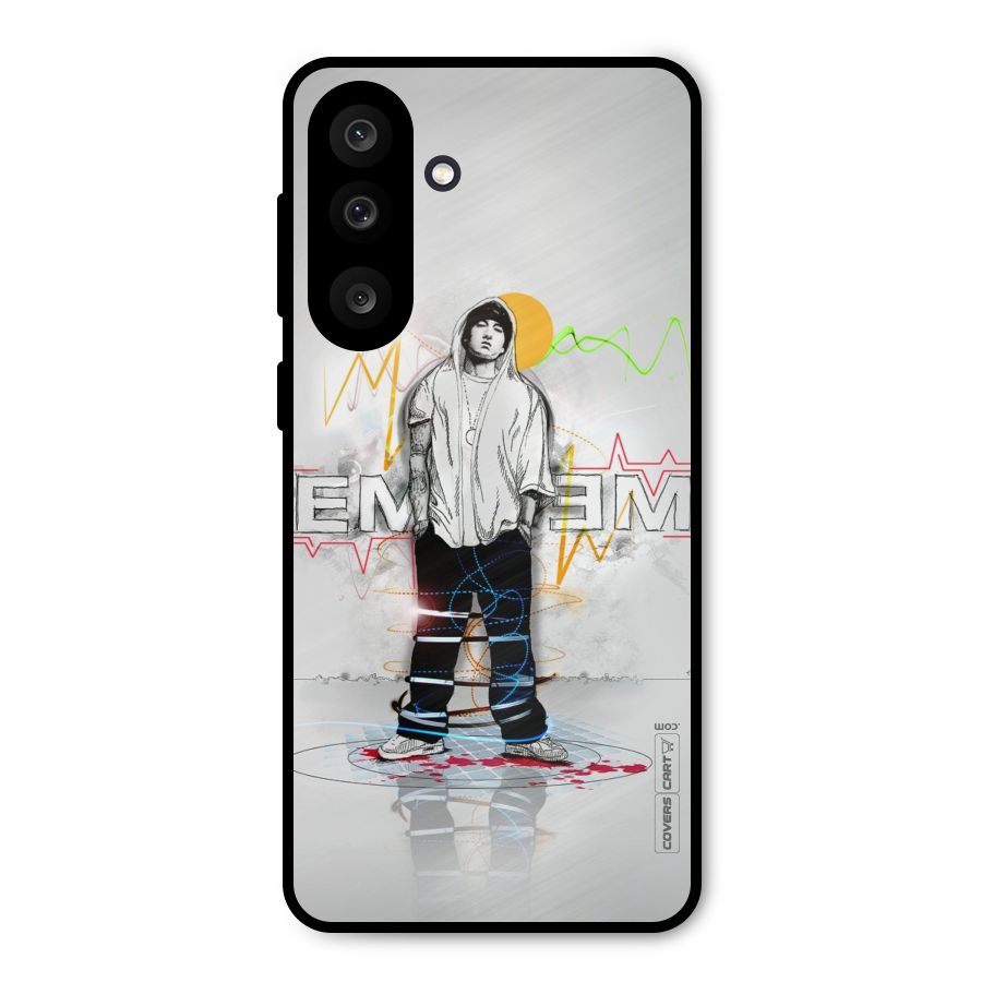 Rap King Eminem Metal Back Case for Galaxy F56
