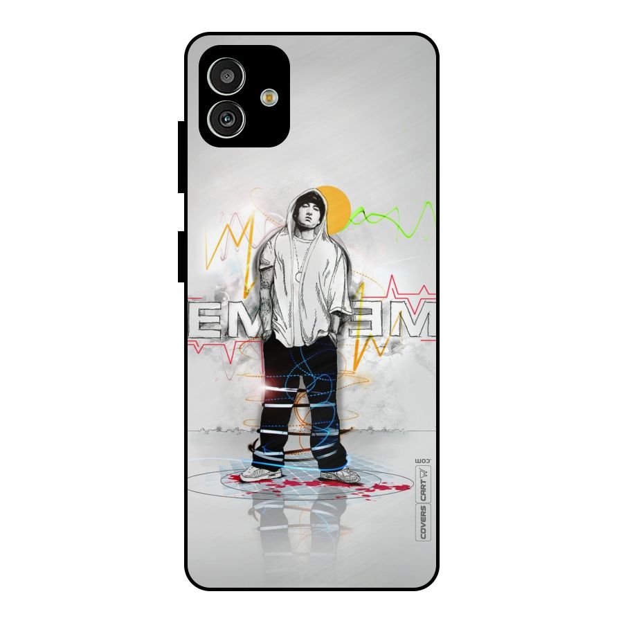 Rap King Eminem Metal Back Case for Galaxy M13 5G