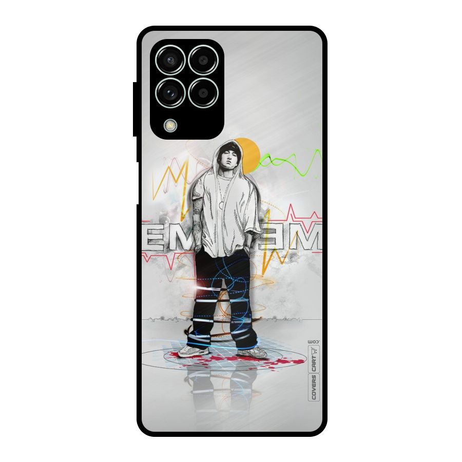 Rap King Eminem Metal Back Case for Galaxy M33