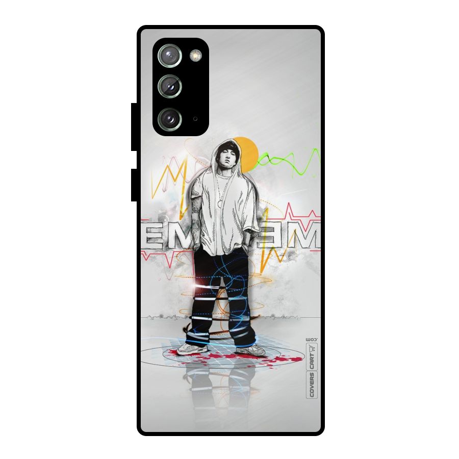 Rap King Eminem Metal Back Case for Galaxy Note 20
