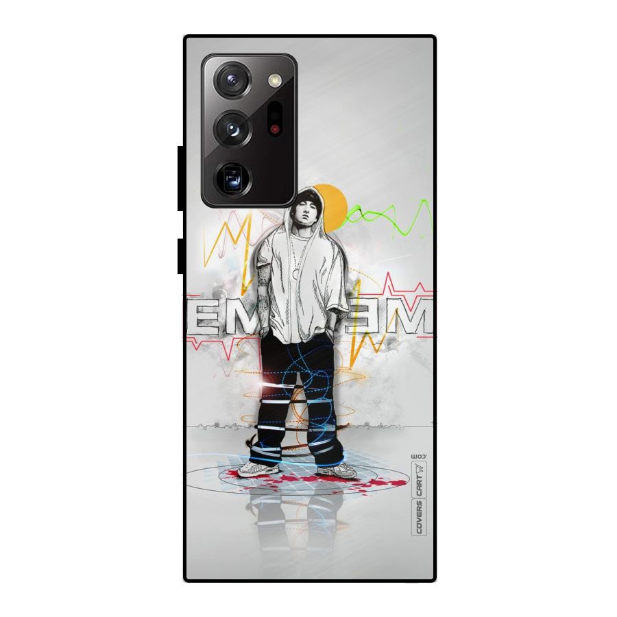 Rap King Eminem Metal Back Case for Galaxy Note 20 Ultra
