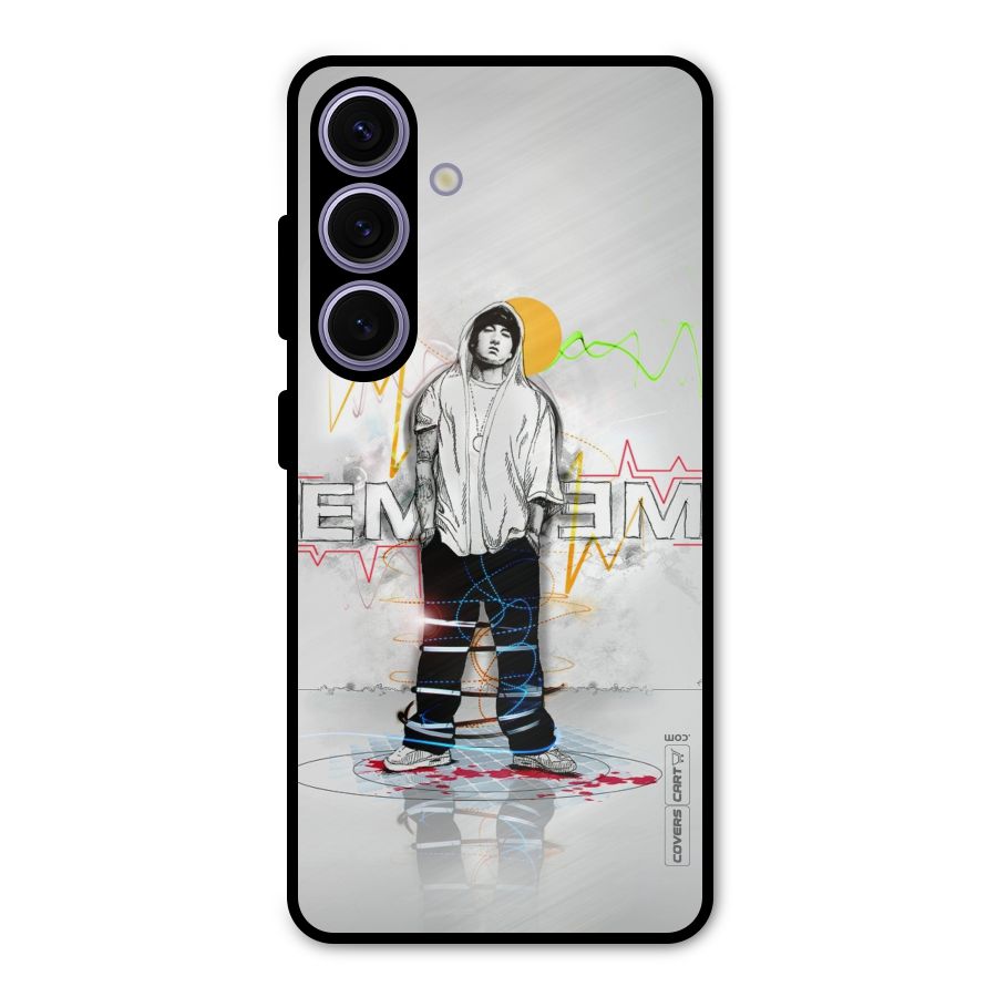 Rap King Eminem Metal Back Case for Galaxy S24