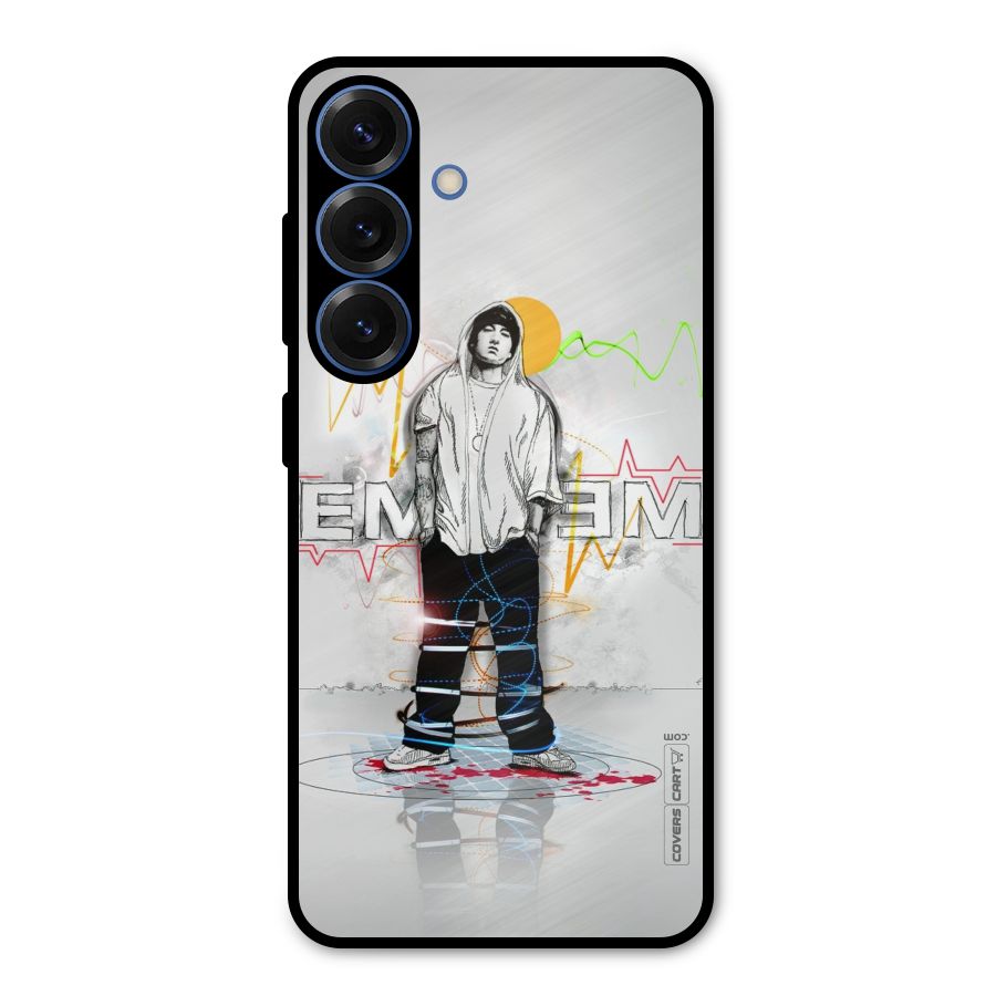 Rap King Eminem Metal Back Case for Galaxy S25