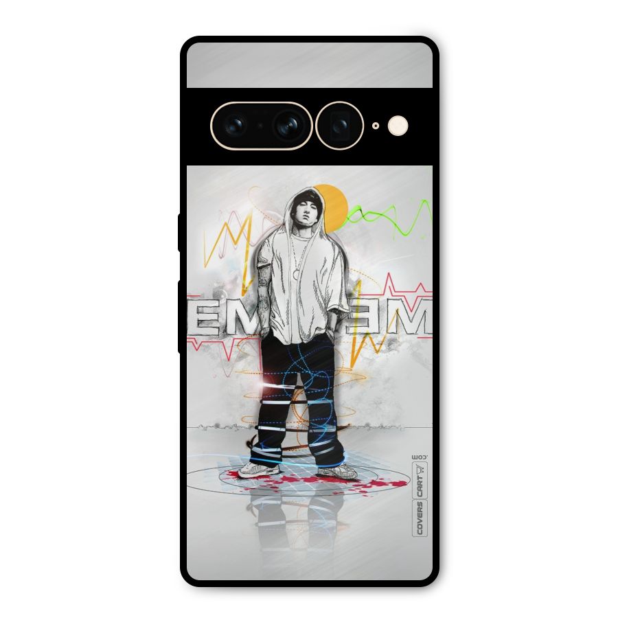 Rap King Eminem Metal Back Case for Google Pixel 7 Pro