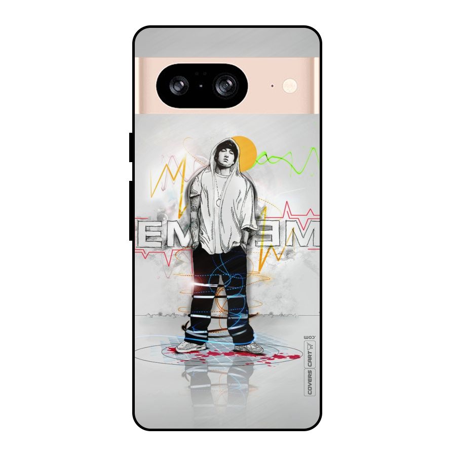 Rap King Eminem Metal Back Case for Google Pixel 8