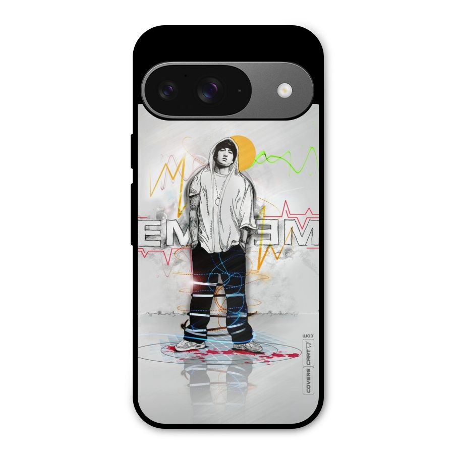 Rap King Eminem Metal Back Case for Google Pixel 9