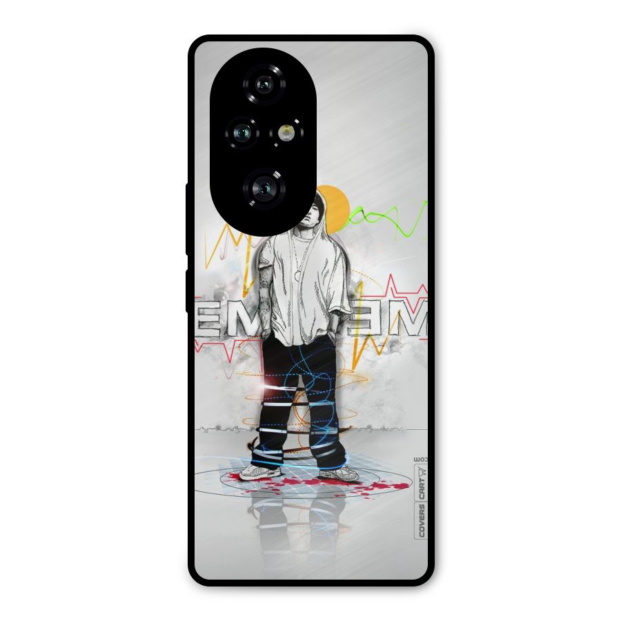 Rap King Eminem Metal Back Case for Honor 200 Pro