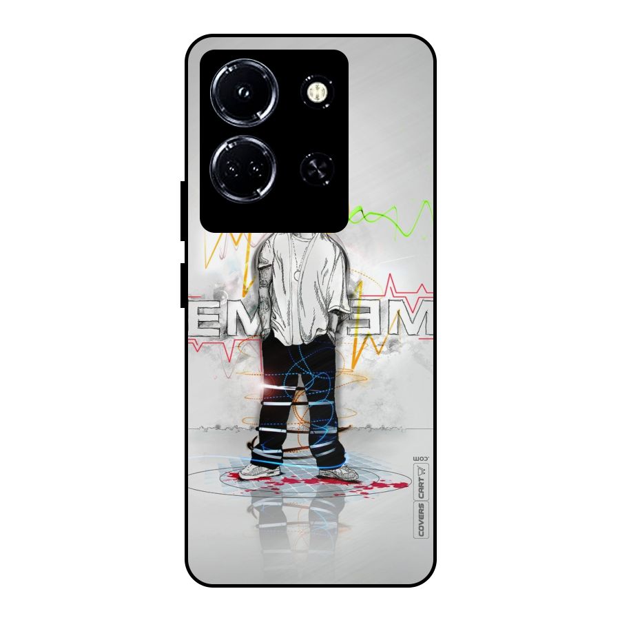 Rap King Eminem Metal Back Case for Infinix Note 30 5G