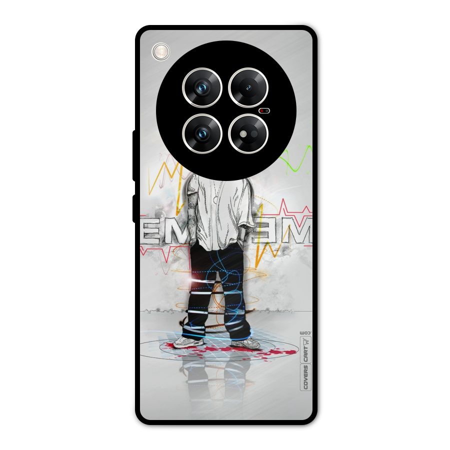Rap King Eminem Metal Back Case for Infinix Zero 40 5G