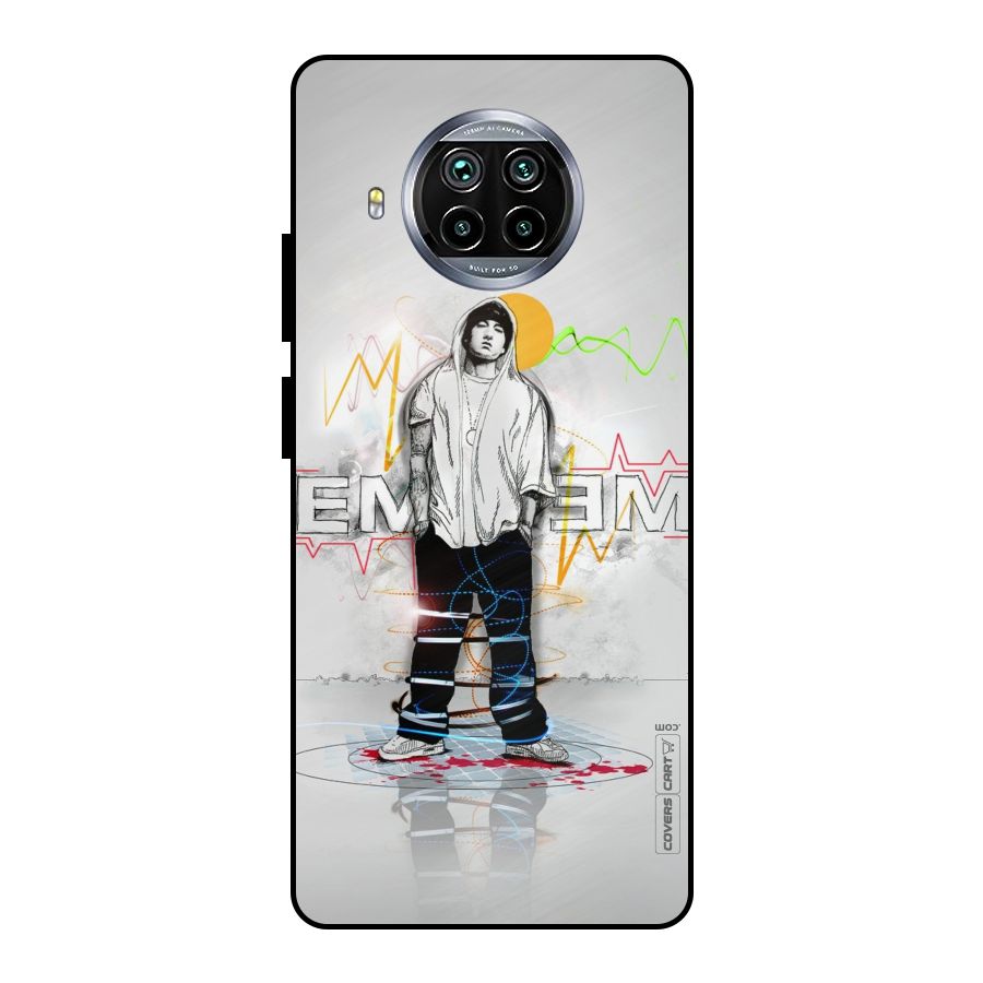 Rap King Eminem Metal Back Case for Mi 10i