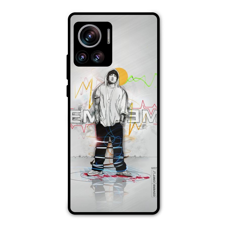 Rap King Eminem Metal Back Case for Motorola Edge 30 Ultra