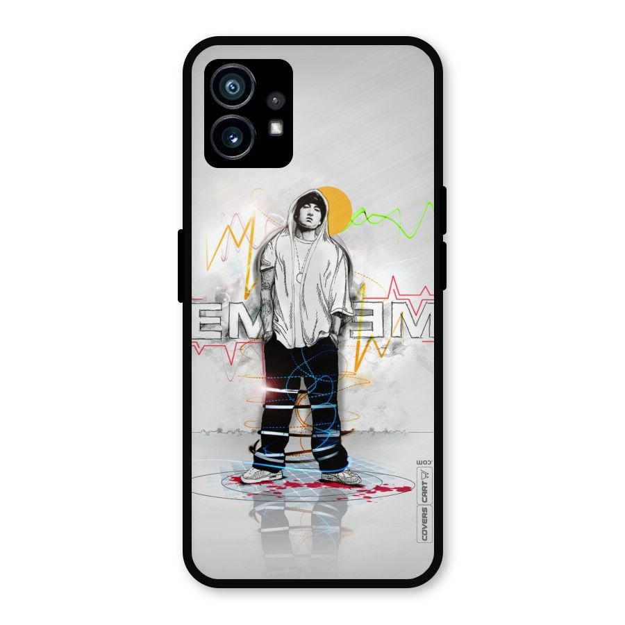 Rap King Eminem Metal Back Case for Nothing Phone 1