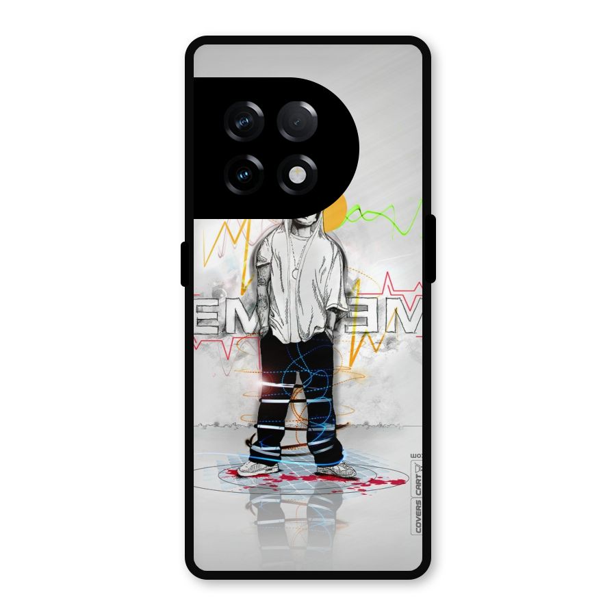 Rap King Eminem Metal Back Case for OnePlus 11R