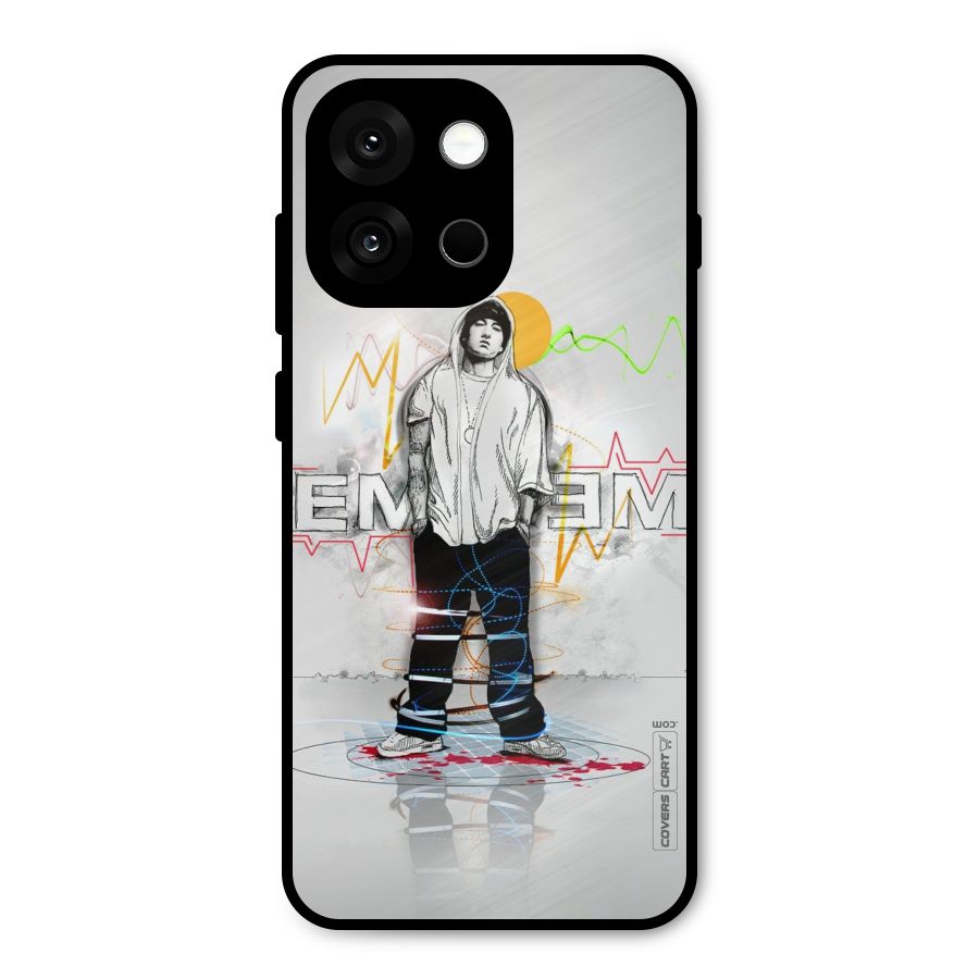 Rap King Eminem Metal Back Case for OnePlus 13s