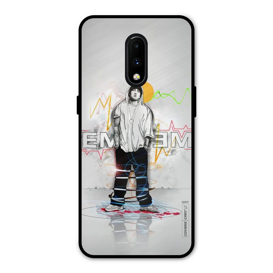 Rap King Eminem Metal Back Case for OnePlus 7