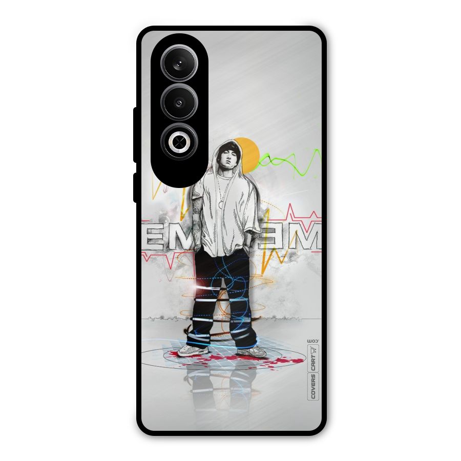 Rap King Eminem Metal Back Case for OnePlus Nord CE4