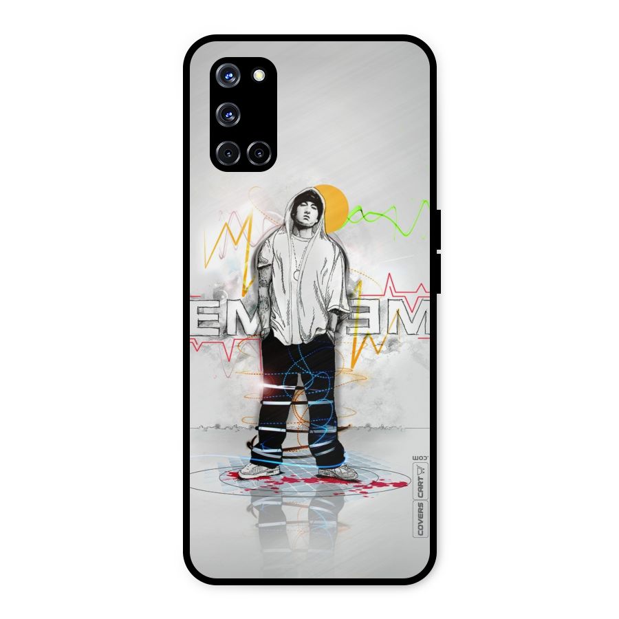 Rap King Eminem Metal Back Case for Oppo A52