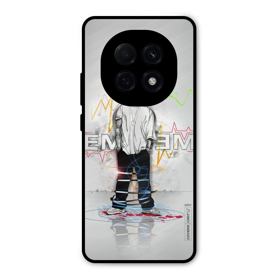 Rap King Eminem Metal Back Case for Oppo F29 Pro