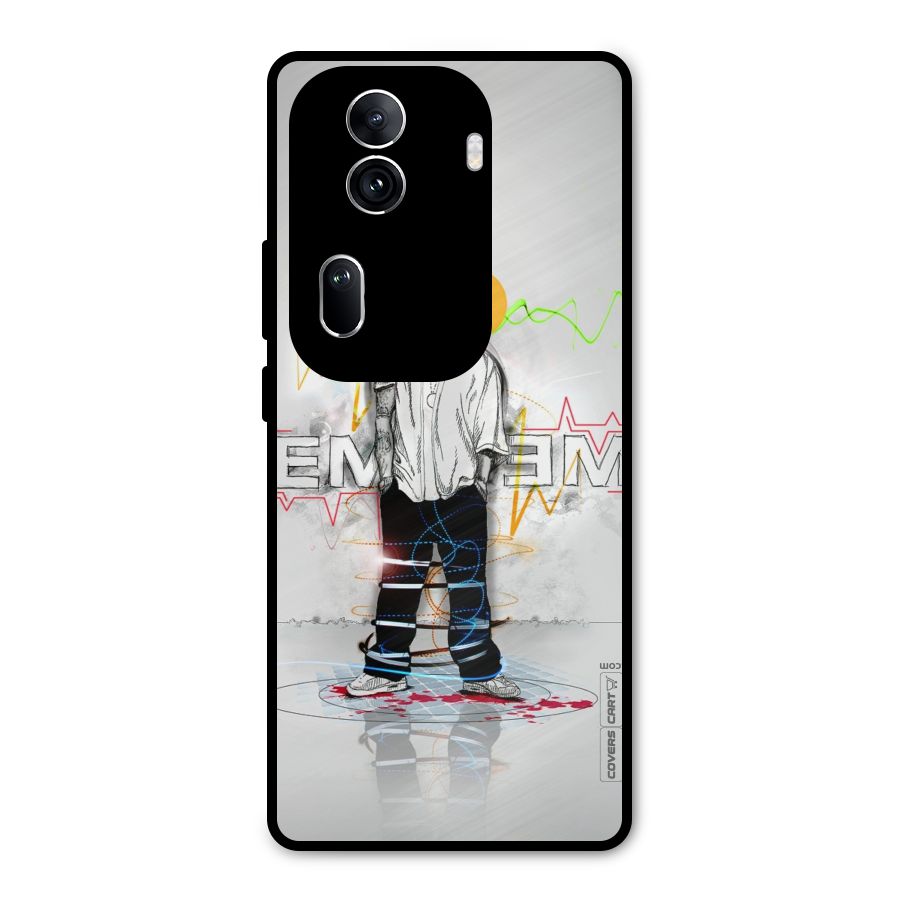 Rap King Eminem Metal Back Case for Oppo Reno11 Pro 5G