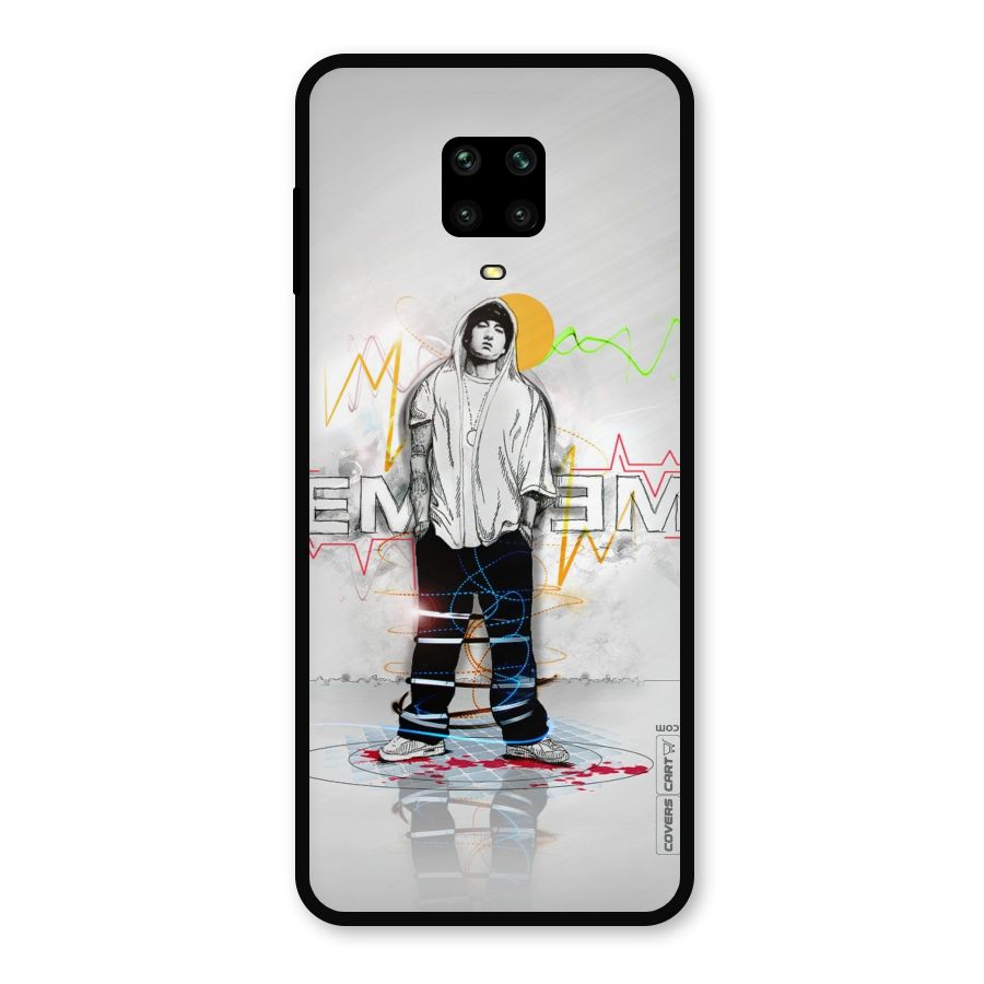 Rap King Eminem Metal Back Case for Poco M2 Pro