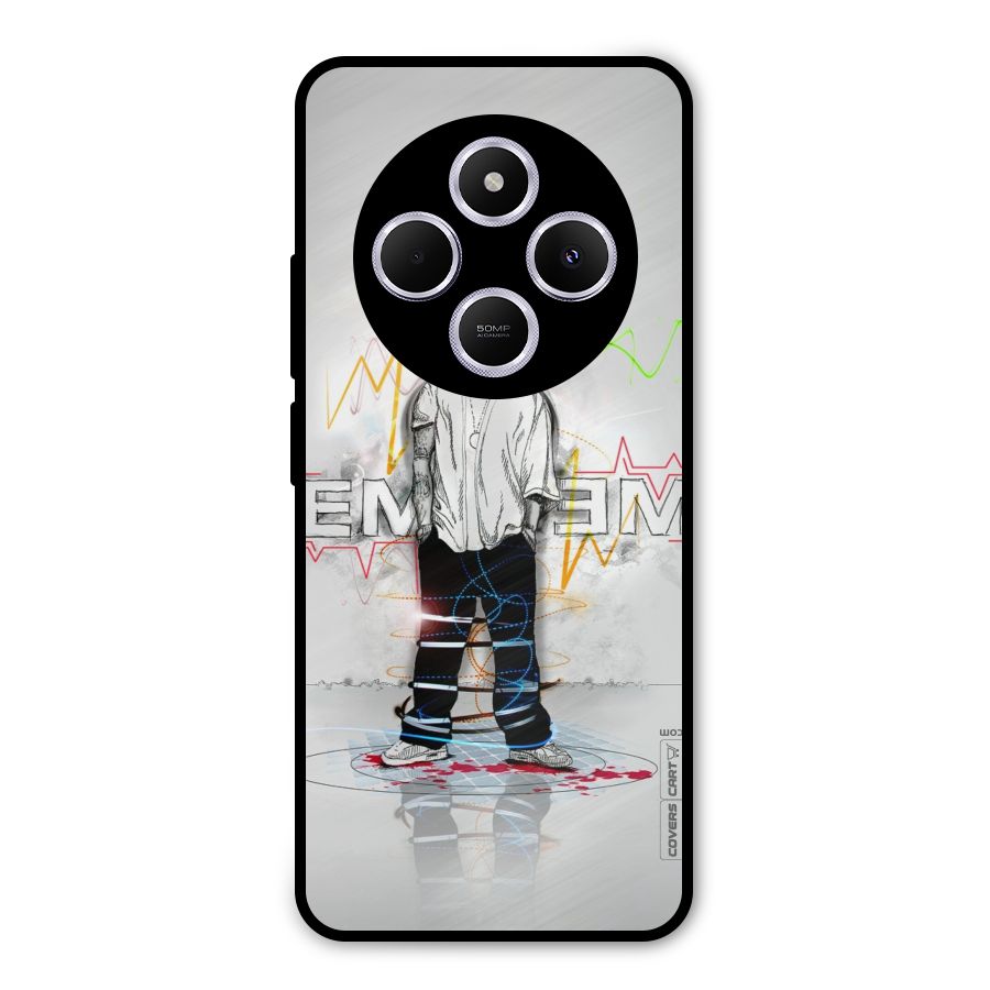 Rap King Eminem Metal Back Case for Poco M7